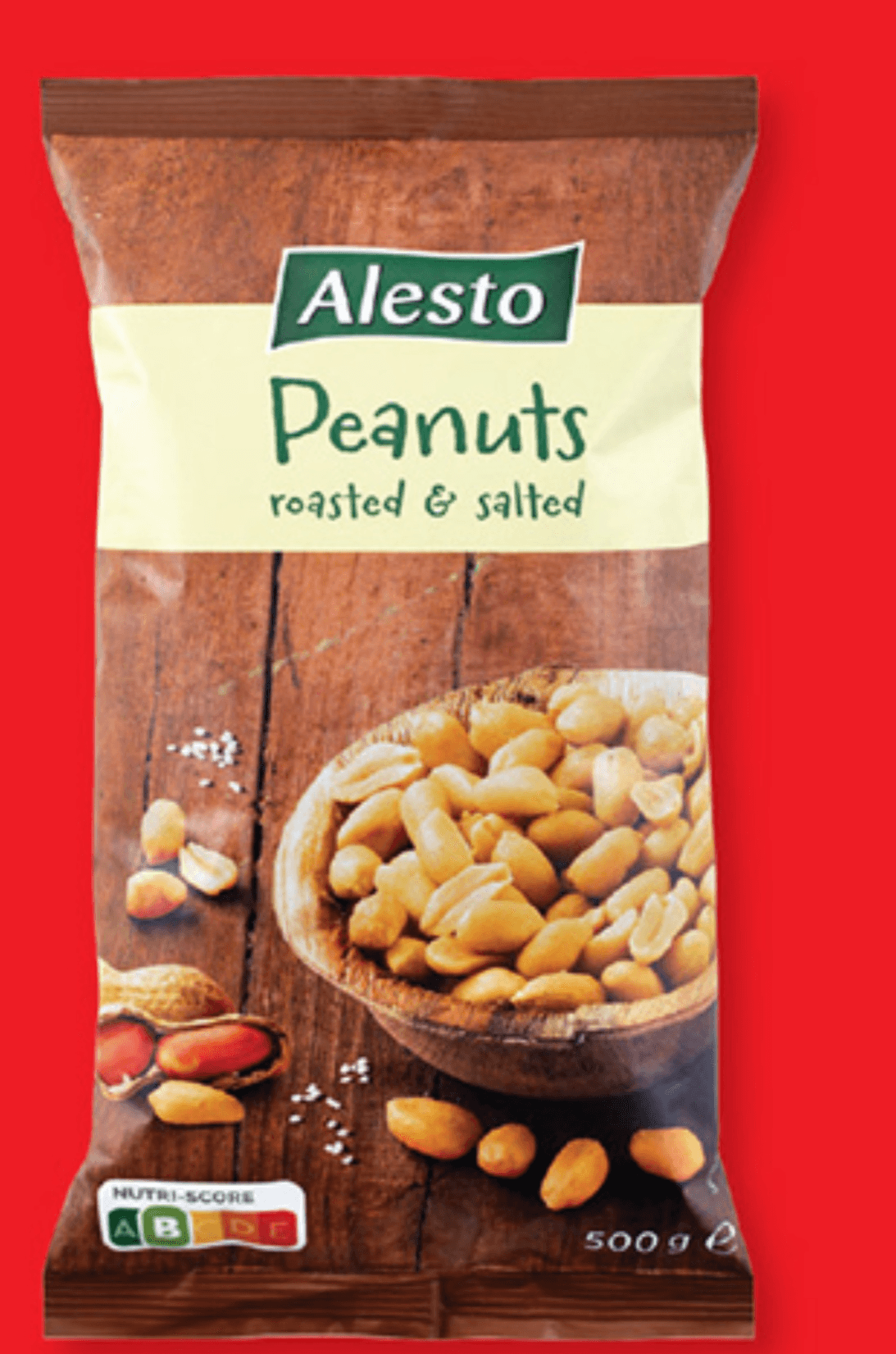 Alesto Peanuts 500 g Akcija v trgovini Lidl