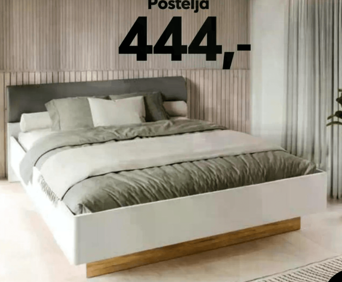 Postelja - Akcija v trgovini Dipo