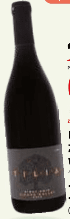 Kakovostno vino ZGP Modri Pinot Valley 0,75 l Tilia Akcija v trgovini E.Leclerc