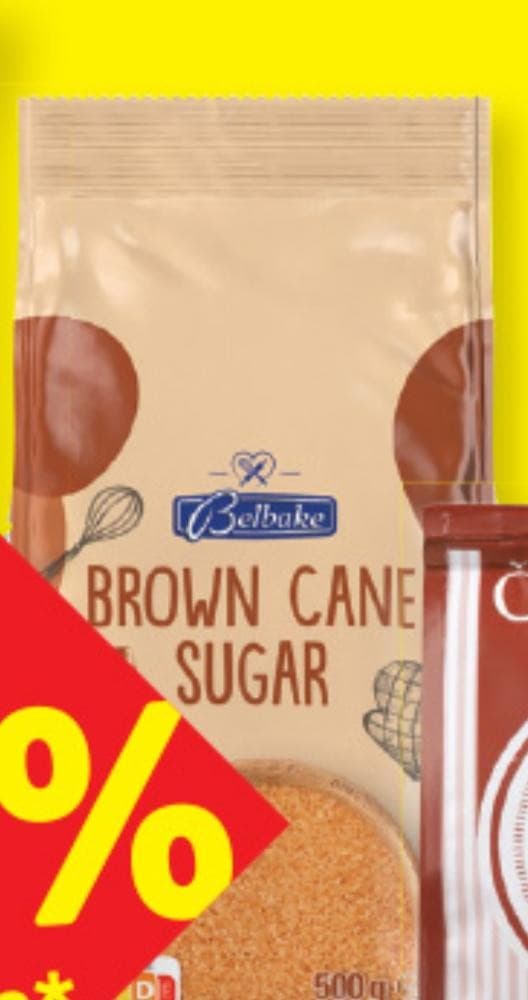 Belbake Rjavi trsni sladkor 500 g Akcija v trgovini Lidl