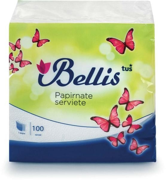 Serviete Bellis 100/1 - Akcija v trgovini Tuš