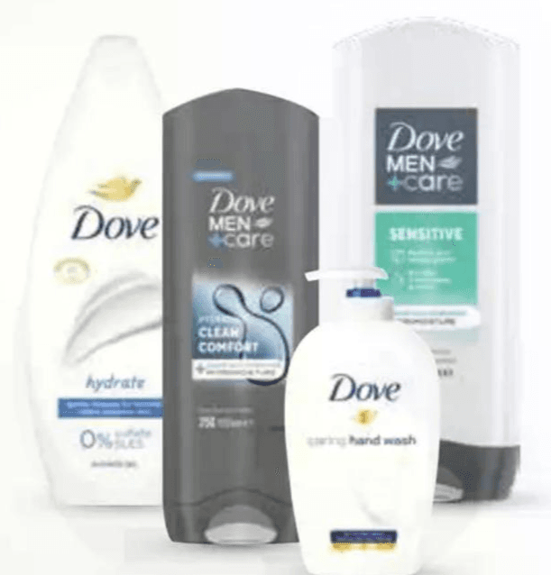 Dove gel za prhanje ali tekoče milo Akcija v trgovini Mercator