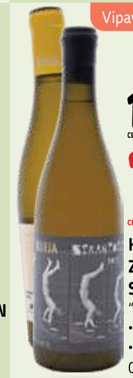 KAKOVOSTNO VINO ZGP GRAŠICA ali STRANPOTI 0,75 l Posestvo Burja - Akcija v trgovini E.Leclerc