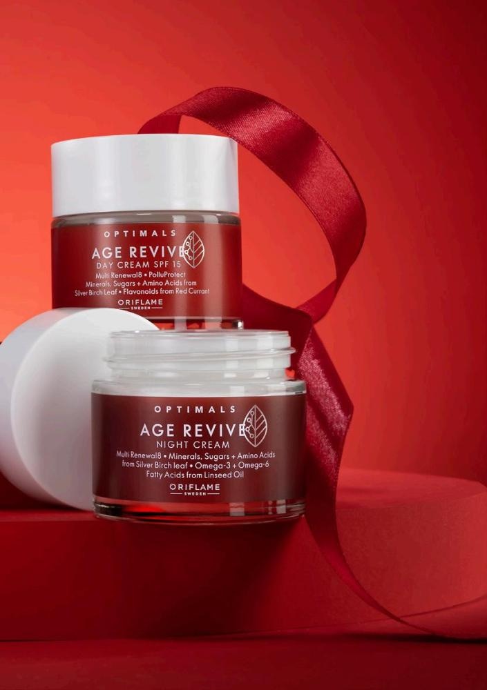 Optimals Age Revive bogata krema 50 ml - Akcija v trgovini Oriflame
