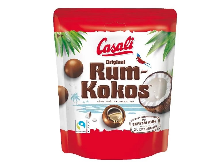 Čokoladne krogljice Rum Kokos Casali 175 g Akcija v trgovini Spar