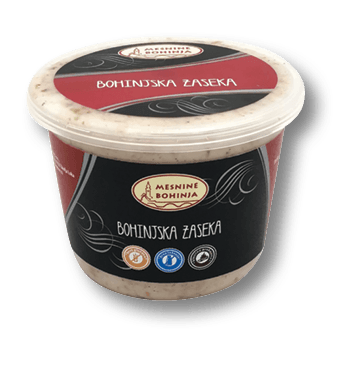 Bohinjska zaseka Mesnine Bohinja 300 g + 200 g GRATIS Akcija v trgovini Mercator