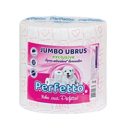 Papirnate brisače Perfetto Jumbo 1/1 - Akcija v trgovini Jager