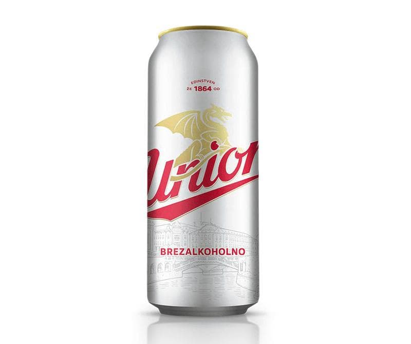 Brezalkoholno pivo Union 0,5 l Akcija v trgovini Tuš