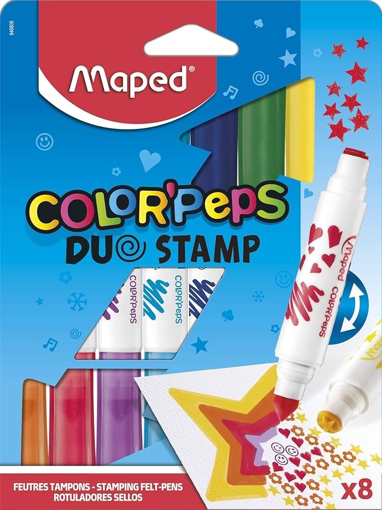COLOR'PEPS DUO STAMP 6 kos Maped - Akcija v trgovini Hofer