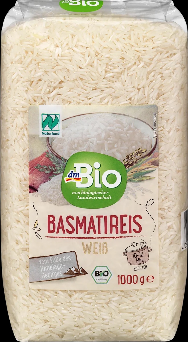 dmBio basmati riž 1 kg - Akcija v trgovini Dm