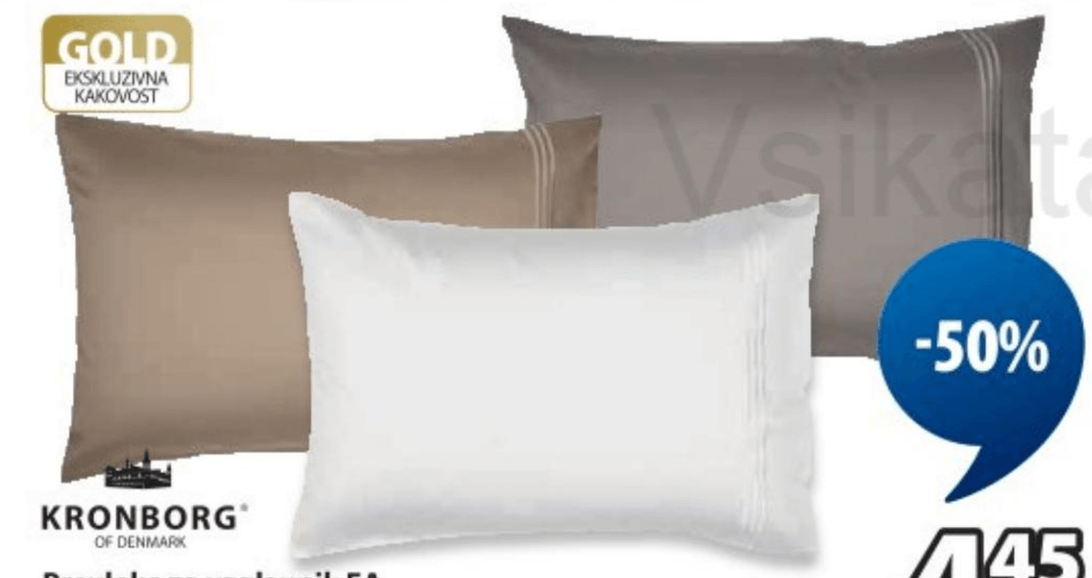 Kronborg Prevleka za vzglavnik Ea 50x70/75 cm - Akcija v trgovini Jysk