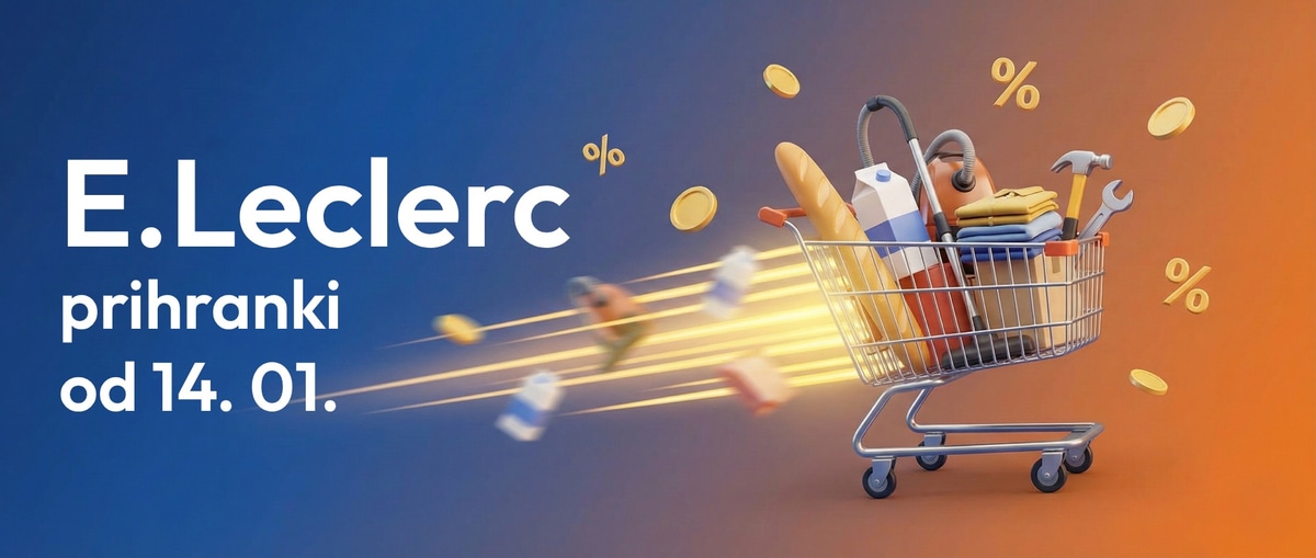E.Leclerc akcije: Pregled najboljših cen od 14.01.