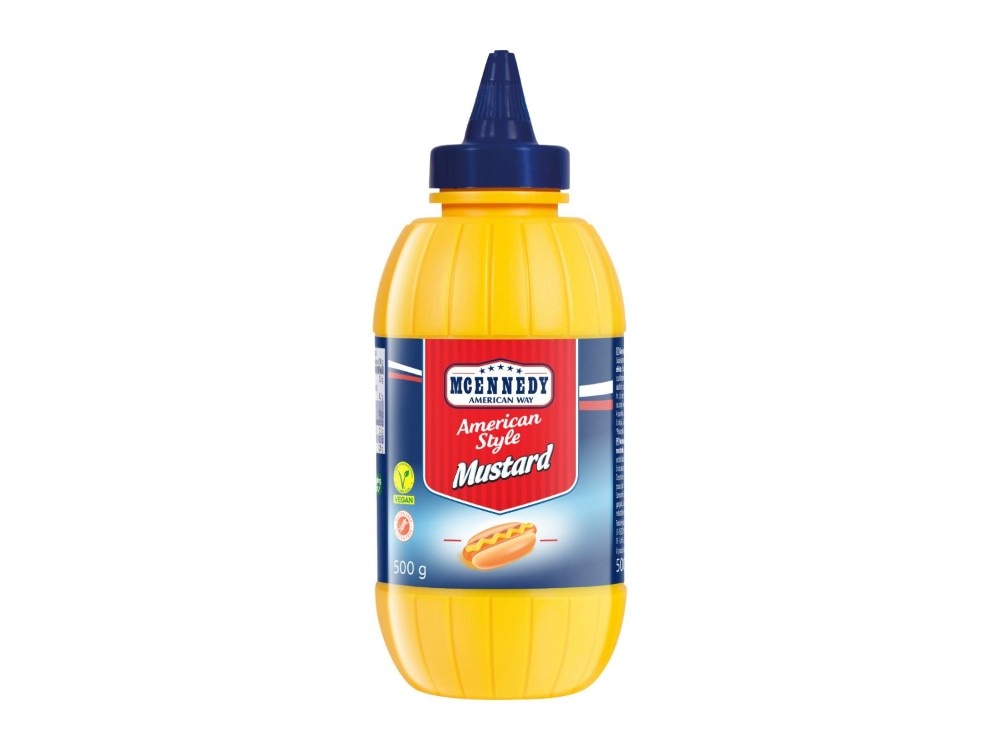 MCENNEDY Gorčica American Style Mustard 500 g - Akcija v trgovini Lidl