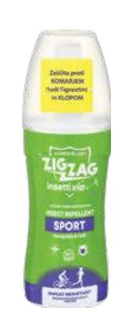 ZIG ZAG Sport tekoči repelent v razpršilu proti komarjem in klopom 100 ml Akcija v trgovini Dm