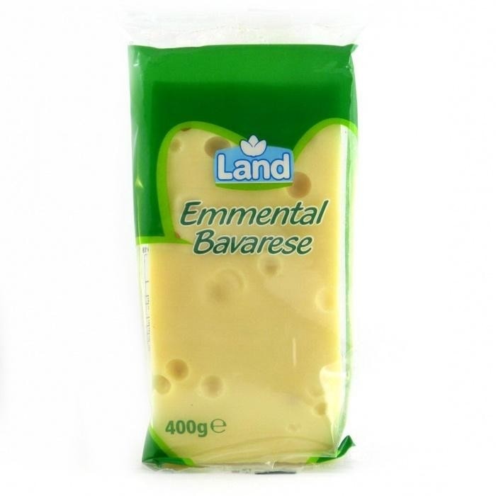 Land emmental bavarese bavarski ementalec 400 g Akcija v trgovini Eurospin