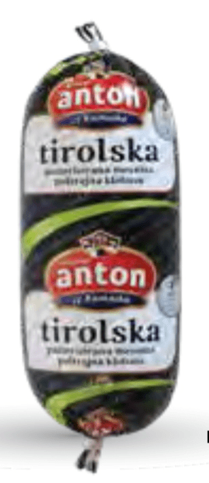 Tirolska salama Anton 400 g Meso Kamnik Akcija v trgovini Mercator