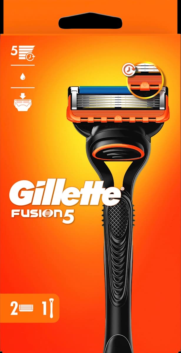 Brivnik Gillette Fusion manual 2 UP + 2 nastavka Akcija v trgovini Mercator