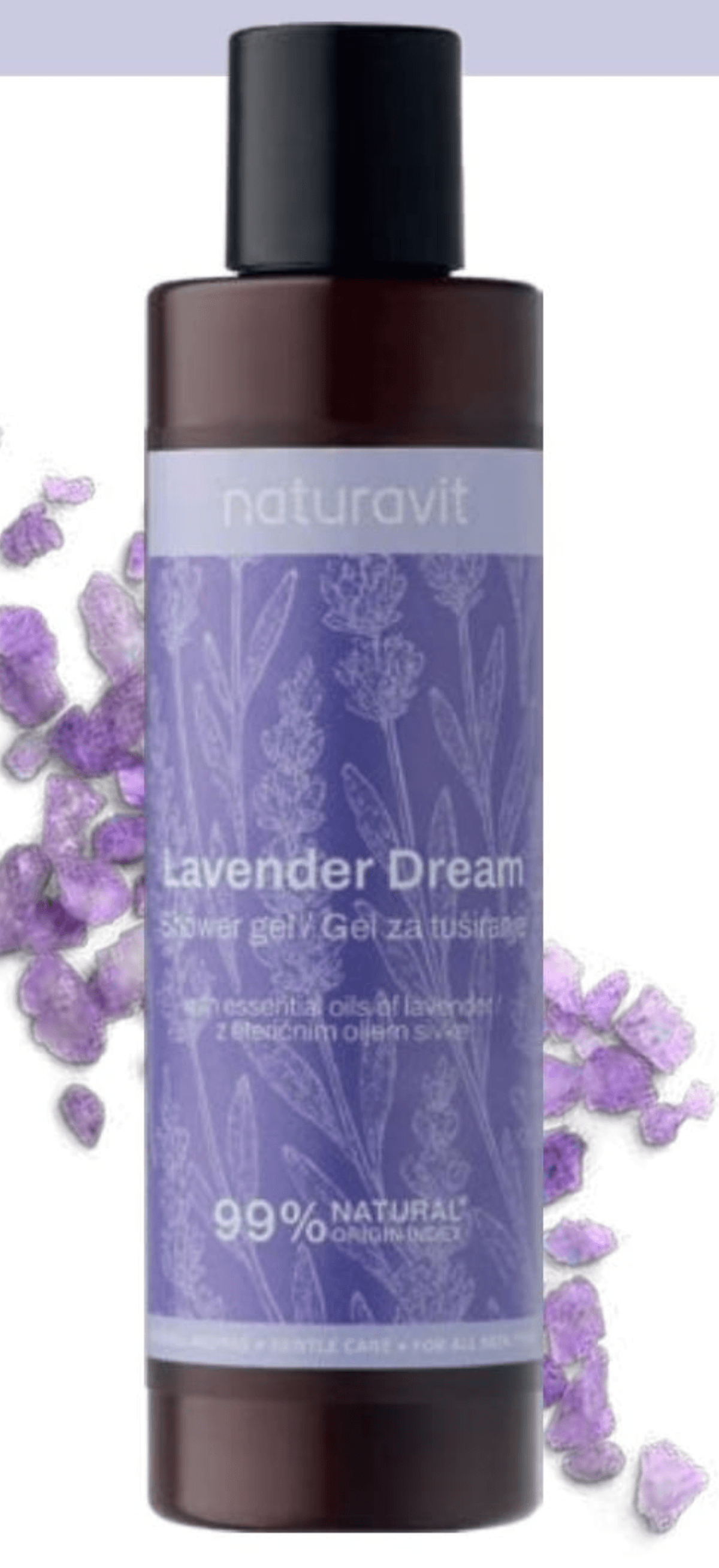 Naturavit Lavender Dreams gel za prhanje 200 ml - Akcija v trgovini Dm