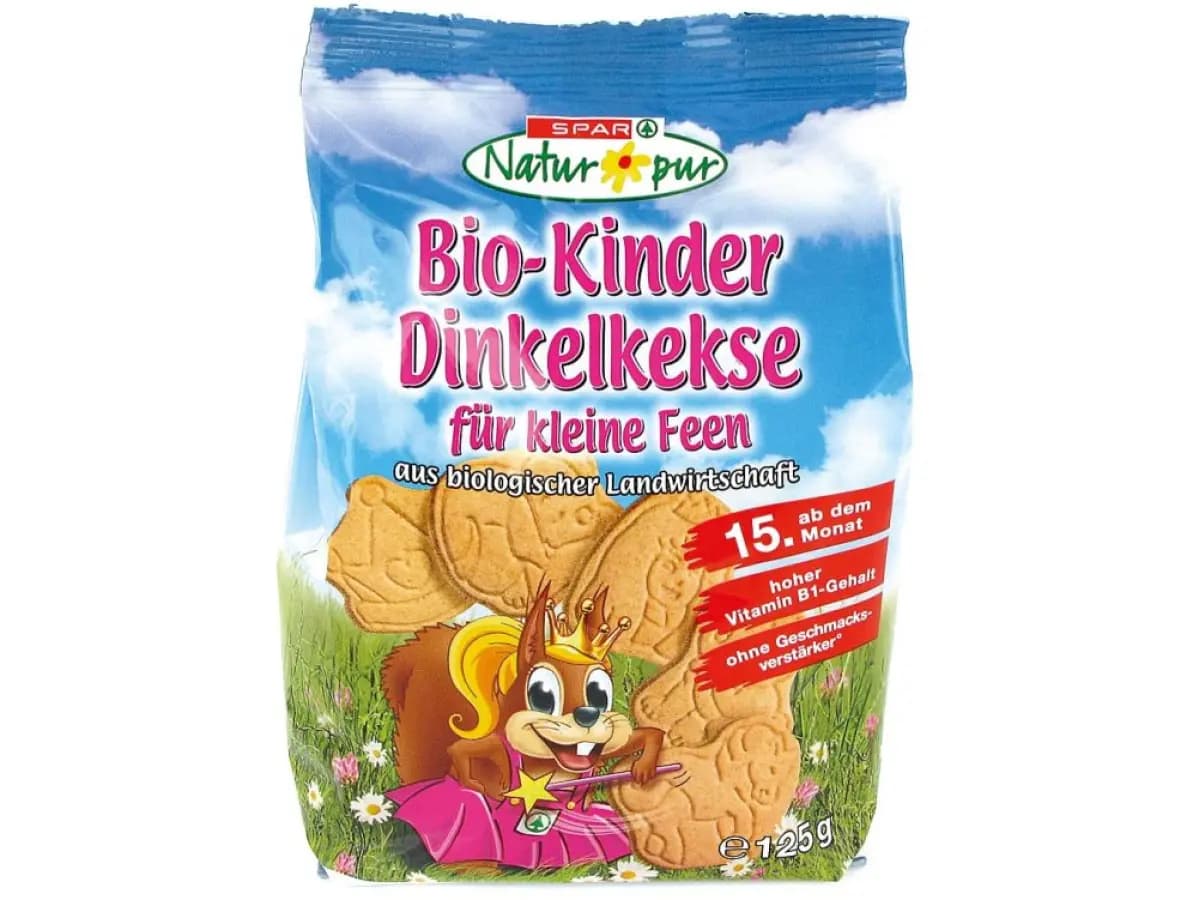 Natur pur Bio piškoti 125 g Akcija v trgovini Spar