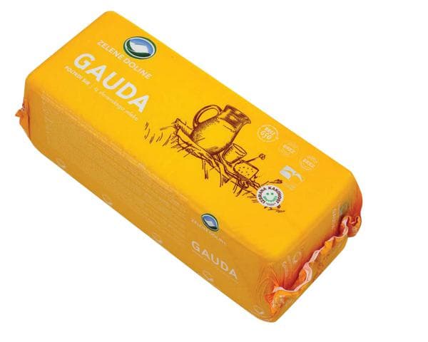 Sir Gauda 1 kg ZELENE DOLINE Akcija v trgovini Jager