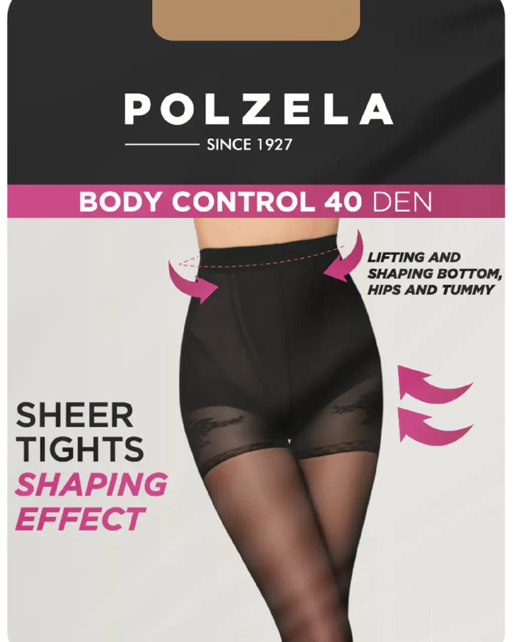 Ženske hlačne nogavice Control Body 40 DEN Polzela Akcija v trgovini Jager