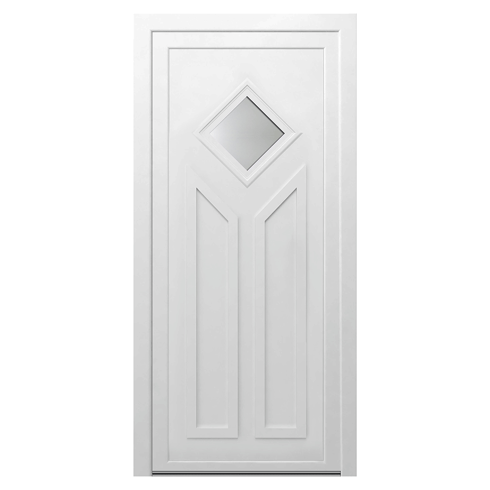 Zunanja PVC vrata SAMOPEV ROMB 70 100 x 210 cm Akcija v trgovini Pevex