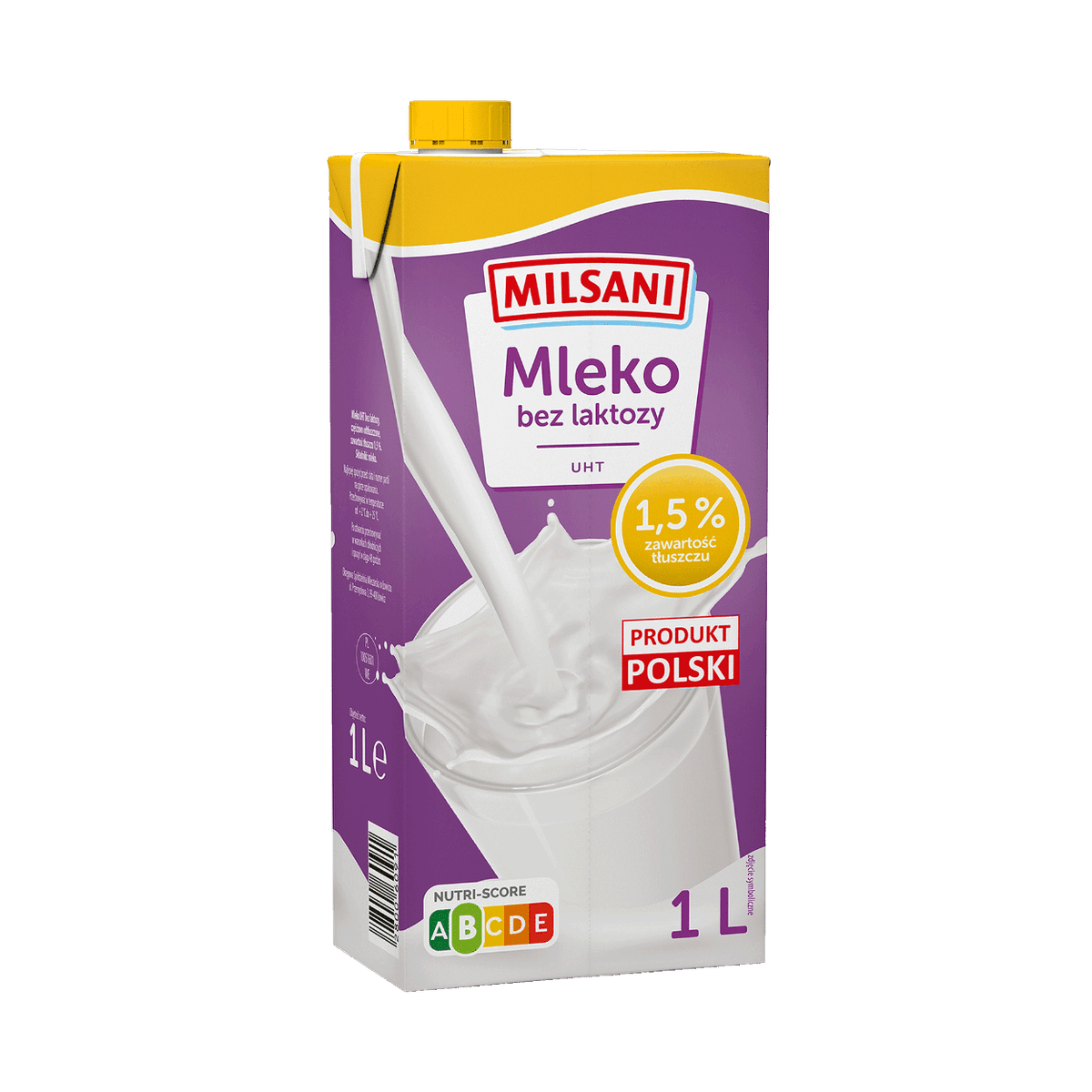 MILSANI Mleko brez laktoze 1 l Akcija v trgovini Hofer