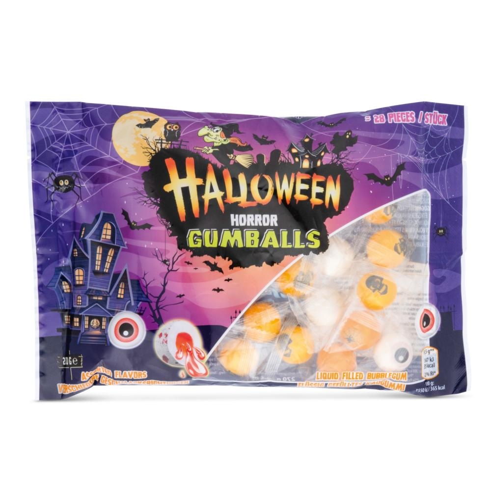 Halloween žvečilni gumi Akcija v trgovini Hofer
