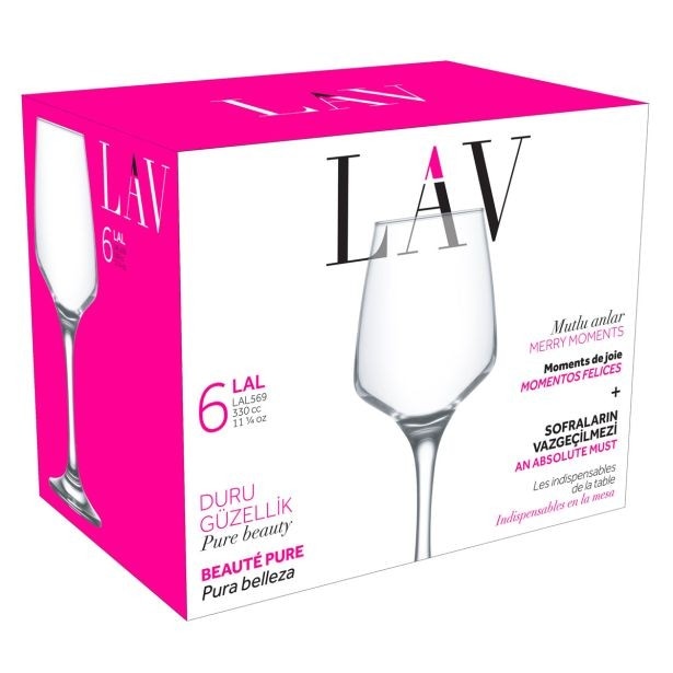Set kozarcev Lal 330 ml Akcija v trgovini Pevex