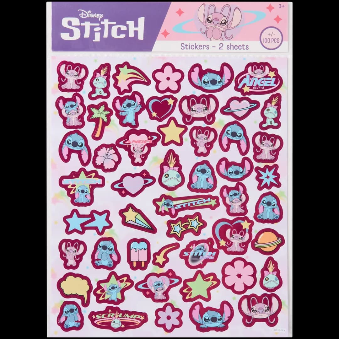 Disney Stitch pole z nalepkami 2 kosa Akcija v trgovini Action