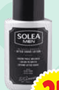 Losjon po britju Solea 115 ml Akcija v trgovini E.Leclerc