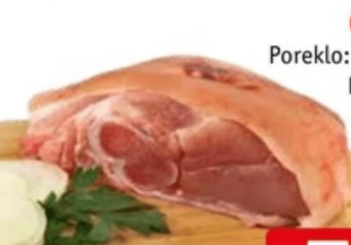 Odojkovo meso EU 1 kg Akcija v trgovini Spar