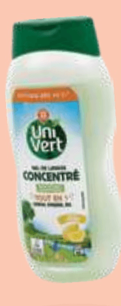 Koncentriran gel za strojno pomivanje posode Uni Vert 685 ml - Akcija v trgovini E.Leclerc
