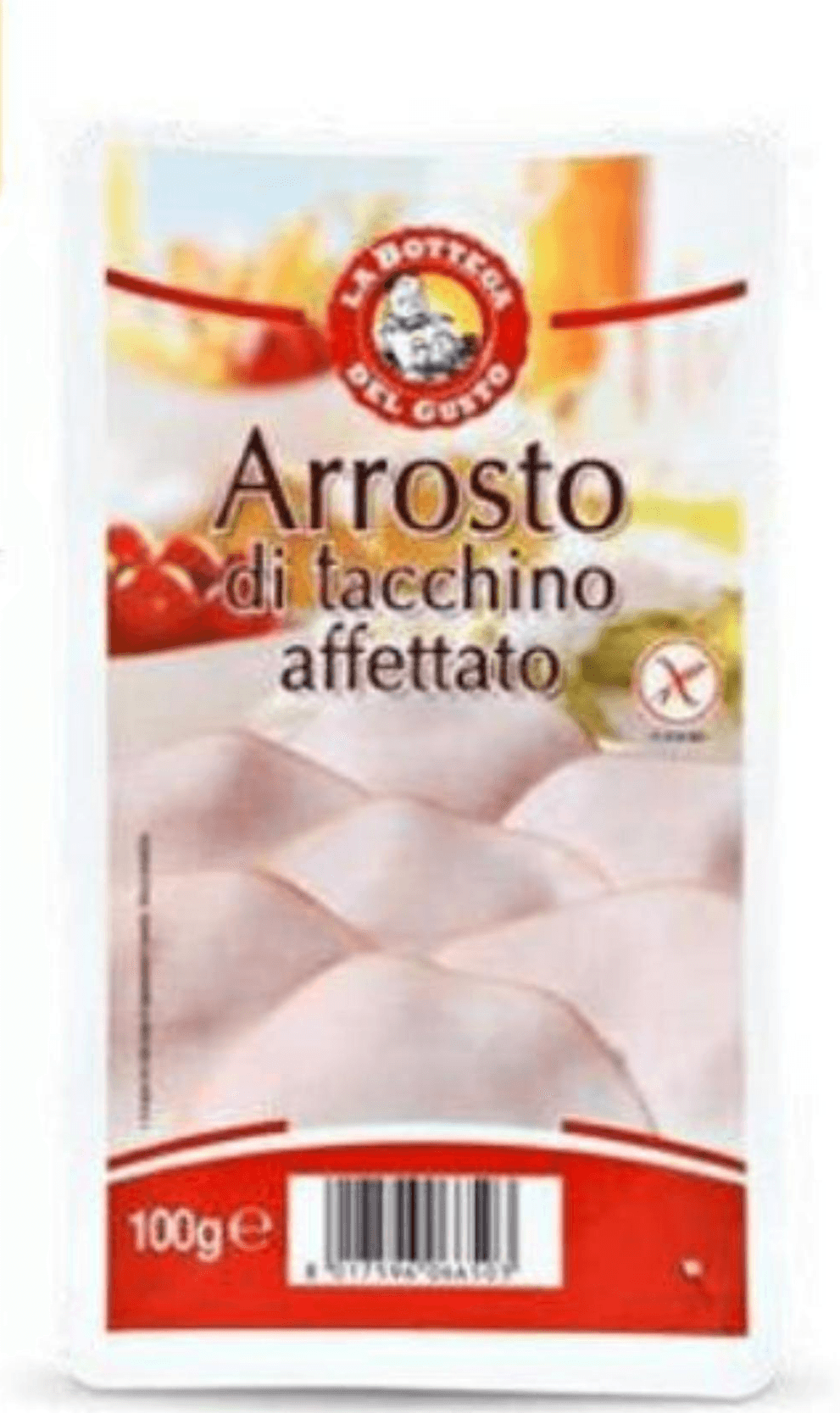La Bottega del Gusto puranja pečenka, rezine 100 g Akcija v trgovini Eurospin