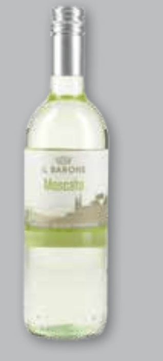 VINO MOSCATO IL BARONE 0,75 l - Akcija v trgovini Spar