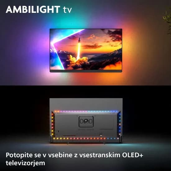 TV OLED Philips 55OLED910 139 cm (55") Akcija v trgovini Harvey Norman
