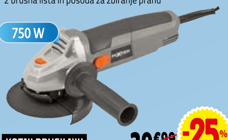 Kotni brusilnik - Akcija v trgovini E.Leclerc