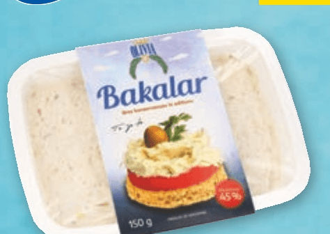Olivia bakalar na belo 150 g Akcija v trgovini Spar