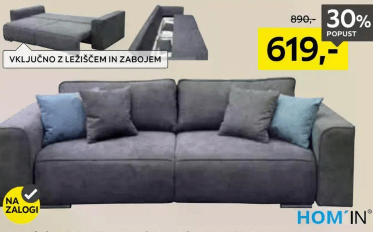 Trosed HOM'IN - Akcija v trgovini Lesnina