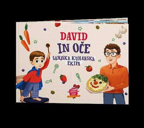 David in oče Sanjska kuharska ekipa Akcija v trgovini Mercator