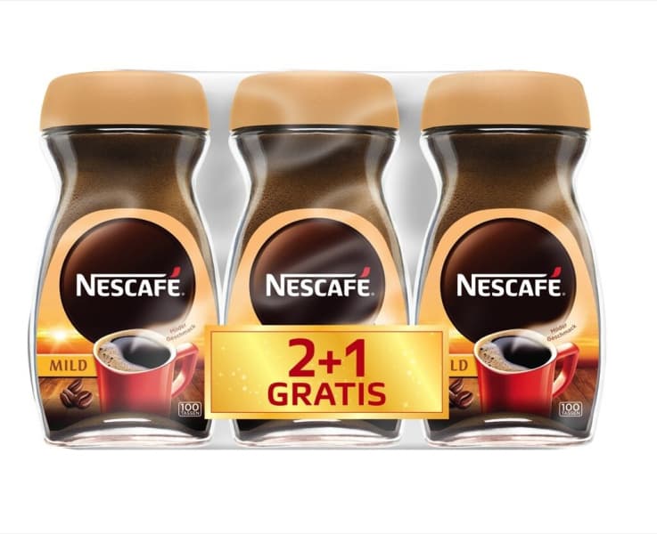 Kava Nescafé 2 x 200 g + 200 g GRATIS Akcija v trgovini Mercator