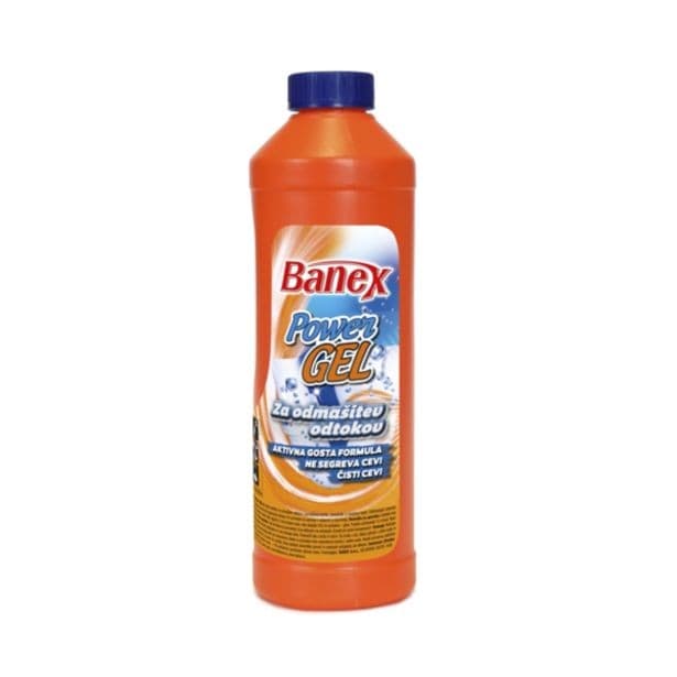 Banex Power gel za odmašitev odtokov 1000 ml Akcija v trgovini Tuš