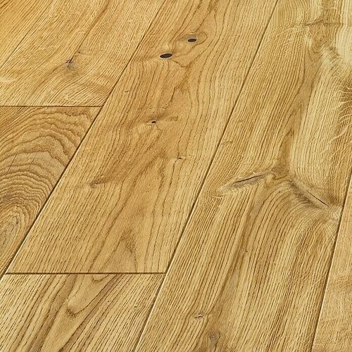 Gotovi parket d 1.092 x š 180 x deb. 14 mm, pravi hrastov les, rustikalen videz, predhodno naoljeno in krtačeno, v paketu 1,37 m2 Akcija v trgovini Bauhaus