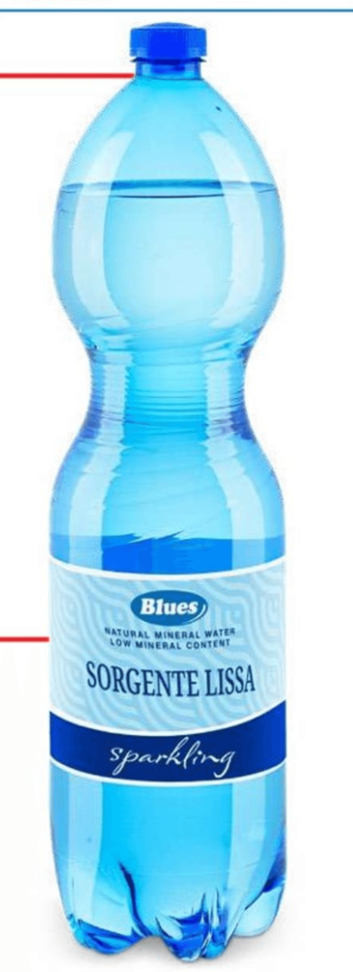 Gazirana voda 1,5 l Blues Akcija v trgovini Eurospin