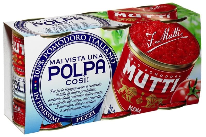 Paradižnikova pulpa Mutti 3x 400 g Akcija v trgovini E.Leclerc