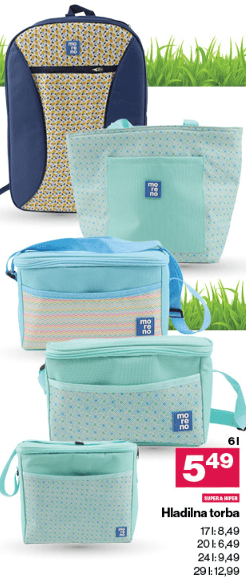 Hladilna torba 29 l mo re no - Akcija v trgovini Mercator