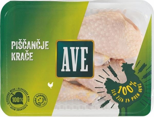 AVE piščančje krače 400 g Akcija v trgovini Tuš