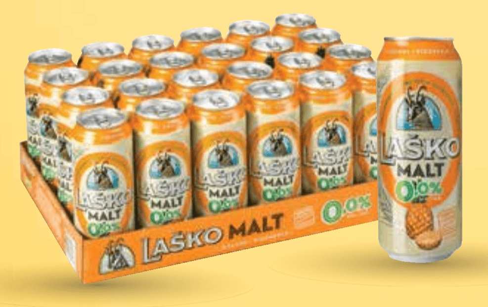 Pijača Malt 0.5 l Laško - Akcija v trgovini Mercator