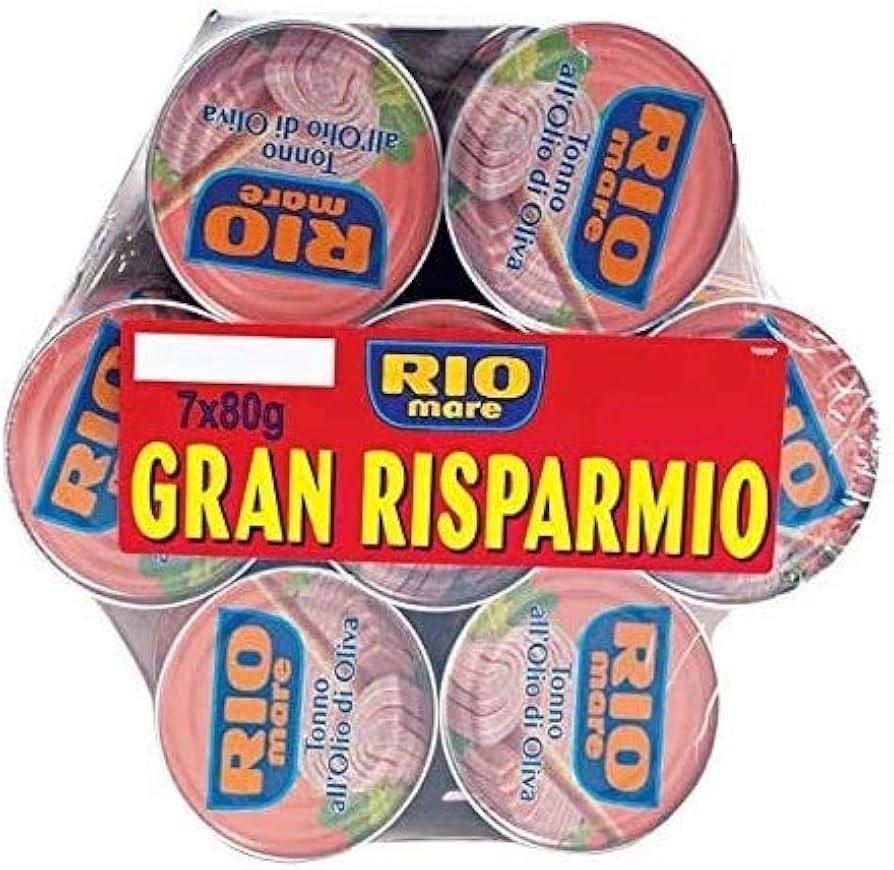 Rio Mare Tonno all'Olio di Oliva 7x80g - Akcija v trgovini E.Leclerc
