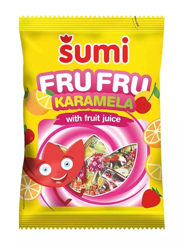 Bonboni Fru Fru 400 g Šumi Akcija v trgovini Spar